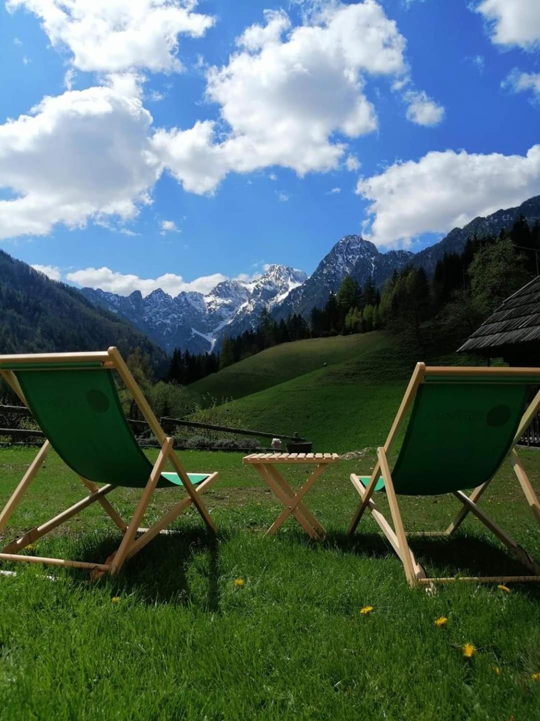 Tourist farm Gradišnik Lägenhet Solčava Exteriör bild