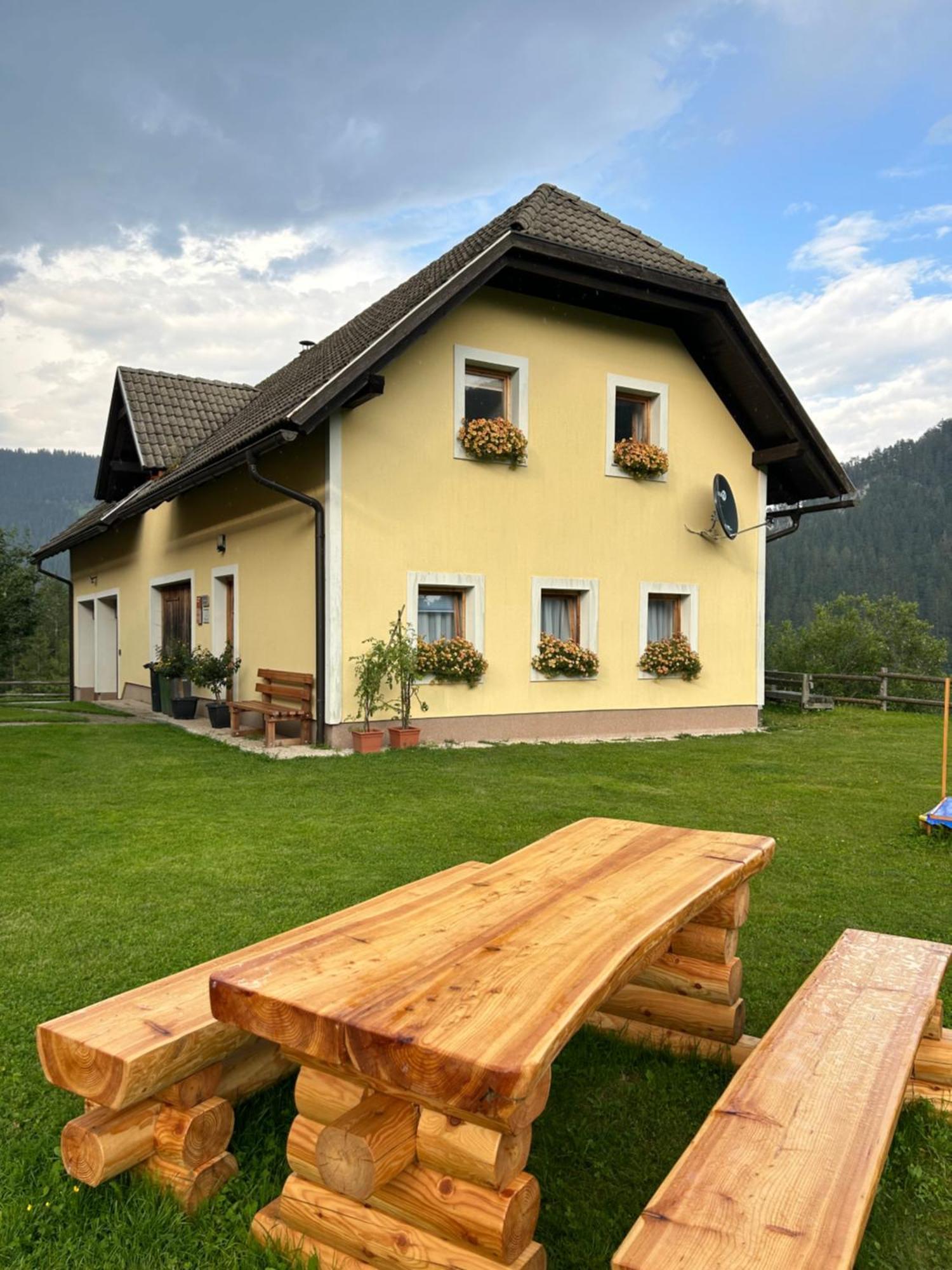 Tourist farm Gradišnik Lägenhet Solčava Exteriör bild